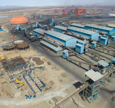 توسعه و ارتقای کیفیت خطوط 5،6،7 کنسانتره سنگ‌آهن گل‌گهر سیرجان (390)